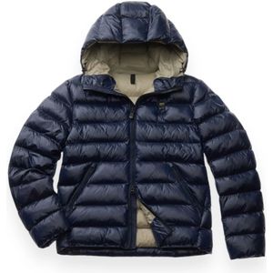 Blauer, Heren, Jassen, Blauw, Maat: S Nylon,