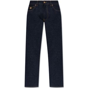 Versace, Heren, Jeans, Blauw, Maat: W30 Denim,