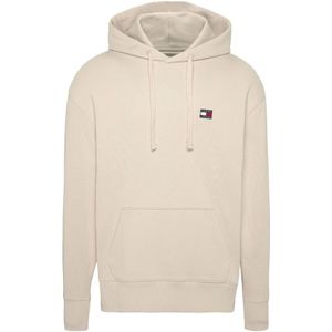 Tommy Jeans, Heren, Sweatshirts & Hoodies, Beige, Maat: S