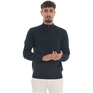 Hugo, Heren, Truien, Blauw, Maat: 3XL Wol,