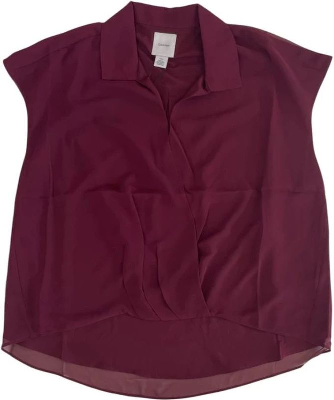 Calvin Klein - Stijlvolle Top - Bruin - Dames