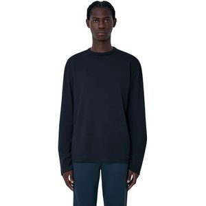 Rier, Heren, Tops, Zwart, Maat: M Katoen,