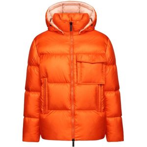 Afterlabel, Heren, Jassen, Oranje, Maat: L Polyamide,
