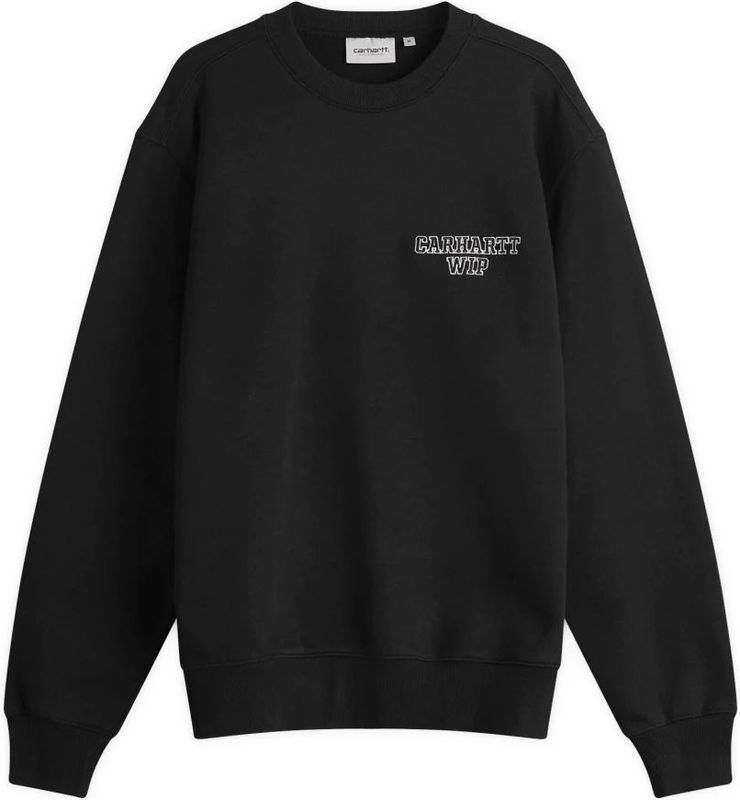 Carhartt Wip, Heren, Sweatshirts & Hoodies, Zwart, Maat: XS