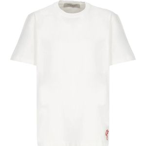 Golden Goose, Heren, Tops, Wit, Maat: M Katoen,