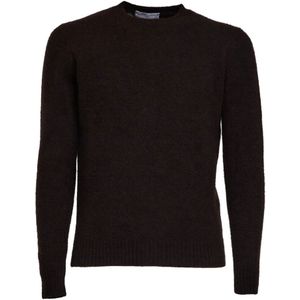 Filippo De Laurentiis, Heren, Truien, Bruin, Maat: S Zijde,