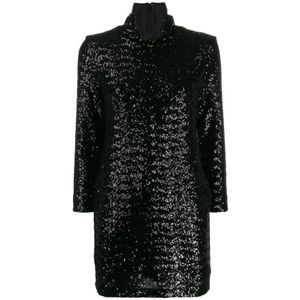 Fabiana Filippi, Dames, Jurken, Zwart, Maat: 2XS