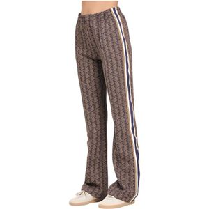 Lacoste, Dames, Broeken, Bruin, Maat: M