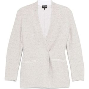 Giorgio Armani, Dames, Jassen, Grijs, Maat: 2XS