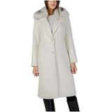 Guess - Karole FUR Collar Coat W5Bl 19 W2642 - Mantel - Wit