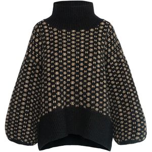 Hést, Dames, Truien, Zwart, Maat: S Wol,