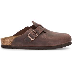 Birkenstock, Dames, Schoenen, Bruin, Maat: 40 EU Leer,