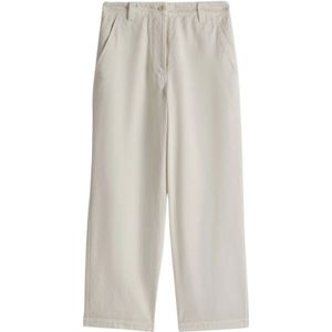 Aspesi, Dames, Broeken, Wit, Maat: XS Katoen,