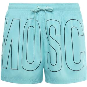Moschino, Heren, Badkleding, Blauw, Maat: M
