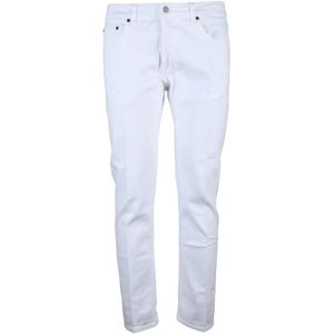 Dondup, Heren, Jeans, Wit, Maat: W34 Katoen,