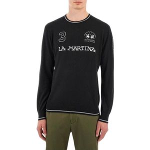 La Martina, Heren, Truien, Zwart, Maat: XL