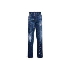 Dsquared2 Blauwe San Diego Jeans , Blue , Dames , Maat: XS