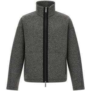 Laminar, Heren, Sweatshirts & Hoodies, Grijs, Maat: L Fleece,