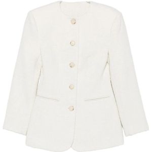 Malina, Dames, Jassen, Wit, Maat: M Tweed,