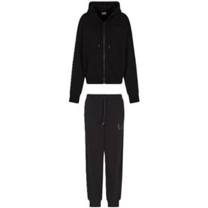 Emporio Armani Ea7, Dames, Sport, Zwart, Maat: XL