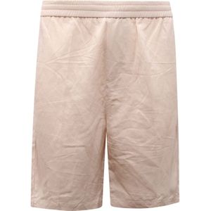 Liu Jo, Heren, Korte broeken, Beige, Maat: XL Linnen,