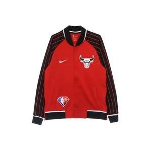 Nike NBA Showtime City Edition Jack , Red , Heren , Maat: XL