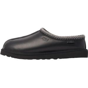 UGG - Tasman Leather Regenerate - Pantoffels - Zwart - Leder