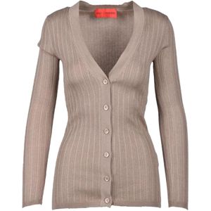 Wild Cashmere, Dames, Truien, Beige, Maat: M Zijde,