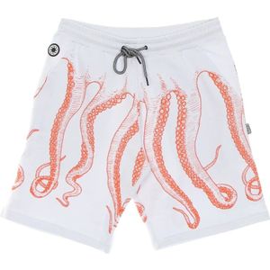 Octopus, Heren, Korte broeken, Wit, Maat: L Katoen,