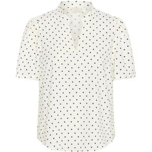 Kaffe, Dames, Blouses & Shirts, Wit, Maat: M