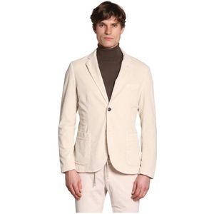 Mason's, Heren, Jassen, Beige, Maat: S Corduroy,