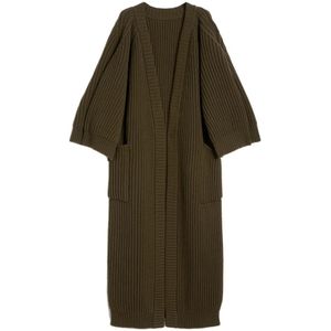 Max Mara, Dames, Truien, Groen, Maat: XS Wol,