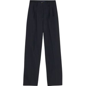 Brooks Brothers, Dames, Broeken, Blauw, Maat: XS Wol,