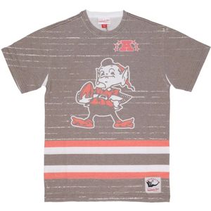 Mitchell & Ness, Heren, Tops, Veelkleurig, Maat: S Katoen,