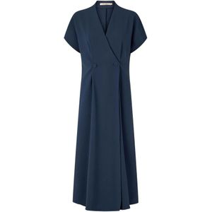 RUE de Femme, Dames, Jurken, Blauw, Maat: XS Viscose,