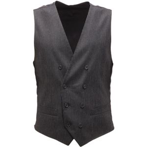 Dolce & Gabbana, Heren, Pakken, Zwart, Maat: XS Wol,