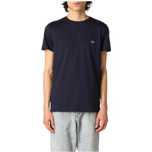 Lacoste, Heren, Tops, Blauw, Maat: 2XL