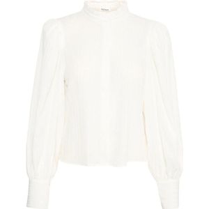 Karen by Simonsen, Dames, Blouses & Shirts, Wit, Maat: S