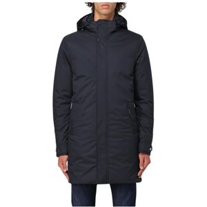 Moorer, Heren, Mantels, Blauw, Maat: M