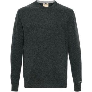 Woolrich, Heren, Truien, Grijs, Maat: L Wol,