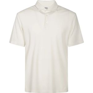 Fedeli, Heren, Tops, Beige, Maat: 2XL Piqué,