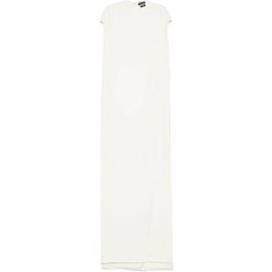 Tom Ford, Dames, Jurken, Wit, Maat: XS Zijde,