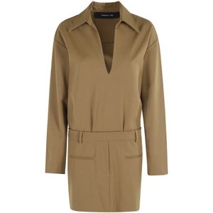 Federica Tosi, Dames, Jurken, Groen, Maat: S