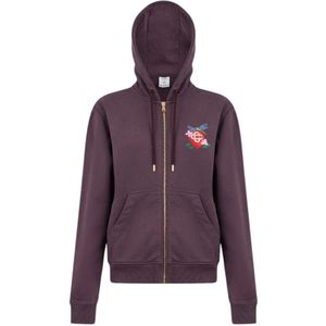 Casablanca, Dames, Sweatshirts & Hoodies, Paars, Maat: XS Katoen,