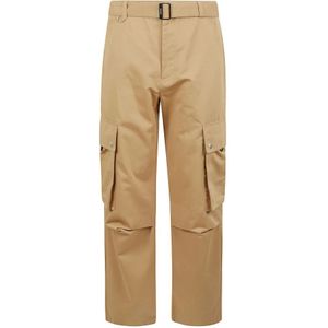 Jacquemus, Heren, Broeken, Beige, Maat: S Katoen,