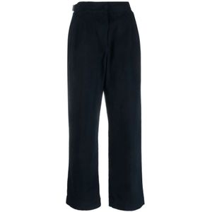 A.p.c., Dames, Broeken, Blauw, Maat: M Katoen,