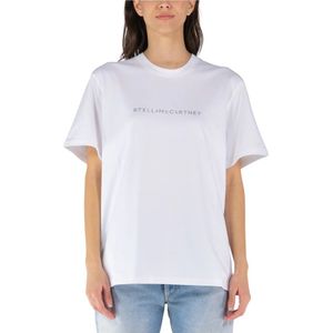 Stella McCartney, Dames, Tops, Wit, Maat: L Katoen,