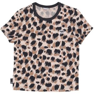 Puma, Dames, Tops, Veelkleurig, Maat: L Katoen,