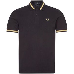 Fred Perry, Heren, Tops, Zwart, Maat: 2XS Katoen,