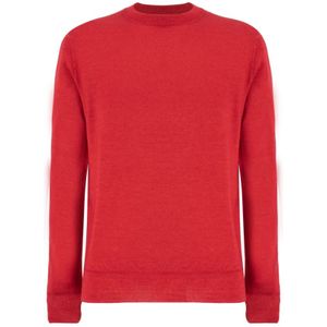 Aspesi, Heren, Truien, Rood, Maat: 3XL Wol,